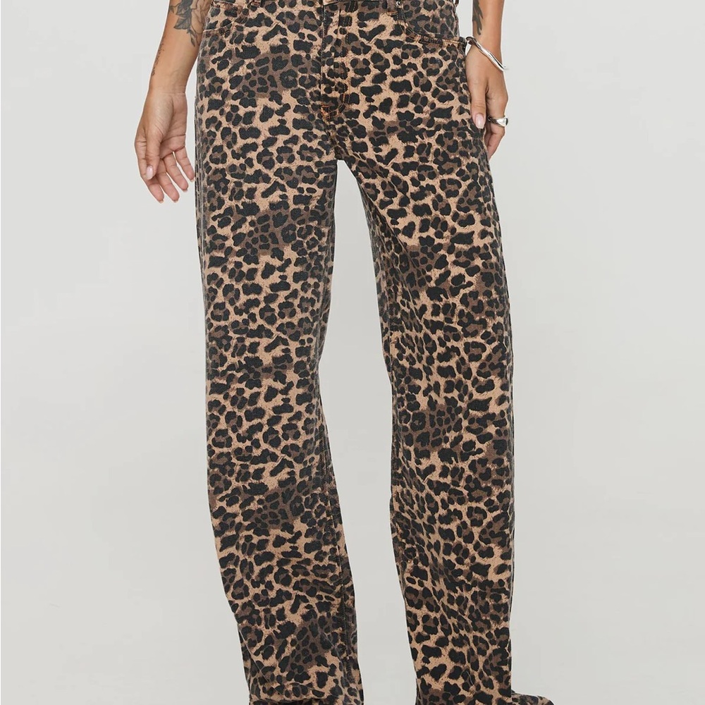 Lioness Top Model Jeans in Leopard